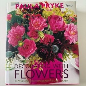 Barnes & Noble Decorating with Flowers  Hardcover Book by Paula Pryke NEW